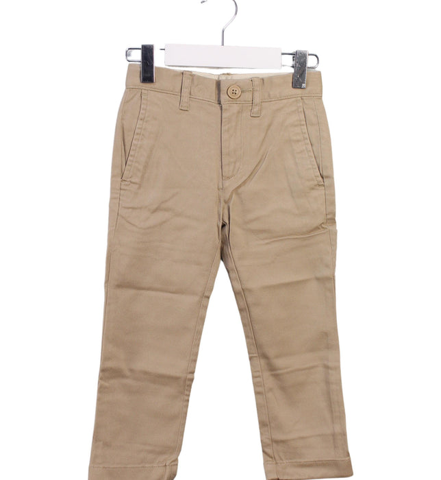 A Beige Casual Pants from Crewcuts in size 3T for girl. (Front View)