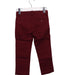 A Burgundy Casual Pants from Crewcuts in size 3T for girl. (Back View)