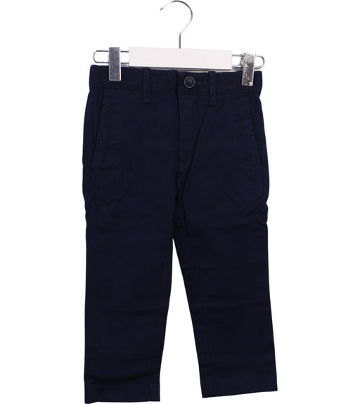 A Blue Casual Pants from Crewcuts in size 2T for girl. (Front View)