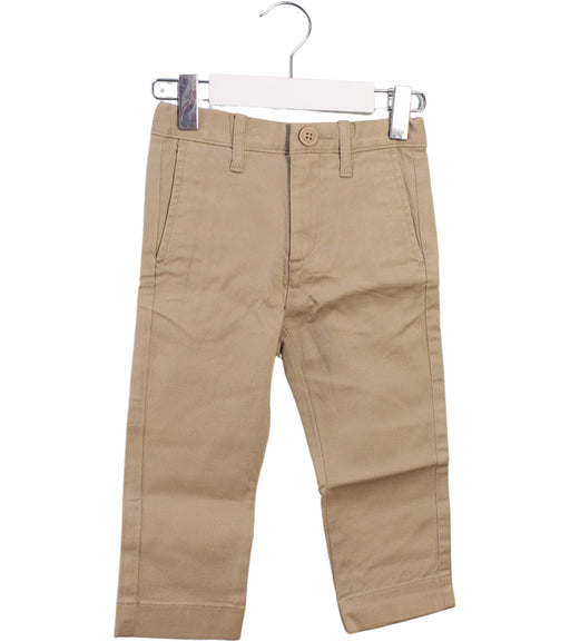 A Beige Casual Pants from Crewcuts in size 2T for girl. (Front View)