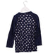A Blue Long Sleeve Tops from Crewcuts in size 6T for girl. (Back View)