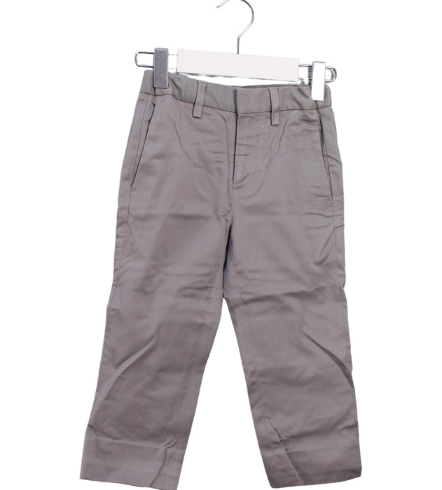 A Grey Suits from Crewcuts in size 3T for boy. (Back View)