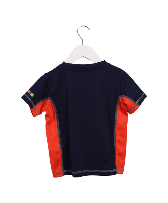 A Blue Active Tops from Boden in size 3T for boy. (Back View)