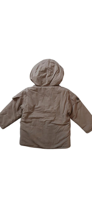 A Beige Puffer/Quilted Jackets from La Compagnie des Petits in size 18-24M for boy. (Back View)