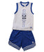 A Blue Shorts Sets from Adidas in size 2T for boy. (Front View)