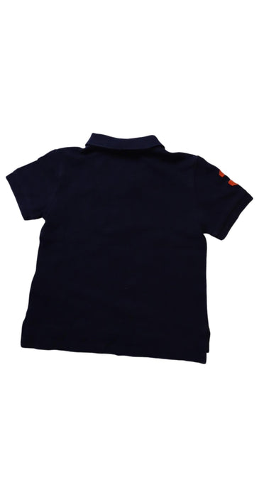 A Navy Short Sleeve Polos from Polo Ralph Lauren in size 2T for boy. (Back View)