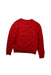 A Red Crewneck Sweatshirts from Petit Bateau in size 12Y for boy. (Back View)