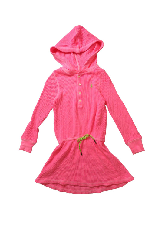 A Pink Sweater Dresses from Polo Ralph Lauren in size 3T for girl. (Front View)