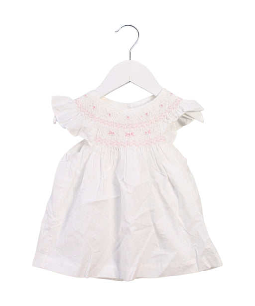 A White Short Sleeve Dresses from Ralph Lauren in size 2T for girl. (Front View)