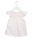 A White Short Sleeve Dresses from Ralph Lauren in size 2T for girl. (Back View)