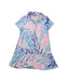 A Blue Short Sleeve Dresses from Lilly Pulitzer in size 4T for girl. (Front View)