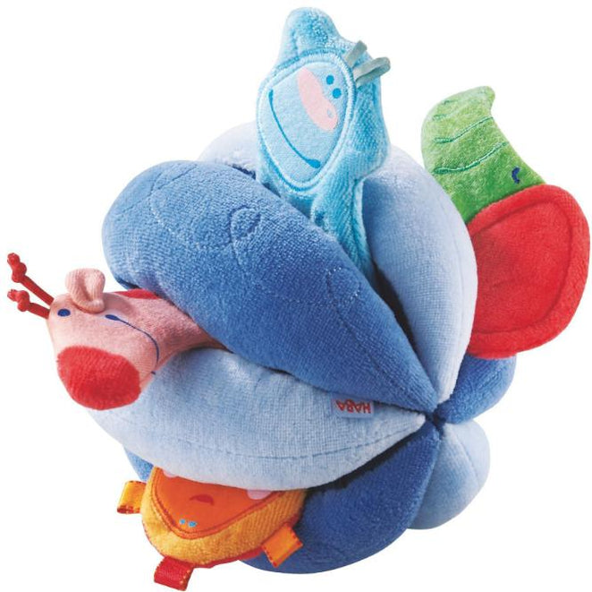 A Blue Soft Toys from Haba in size 12-18M for neutral. (Front View)