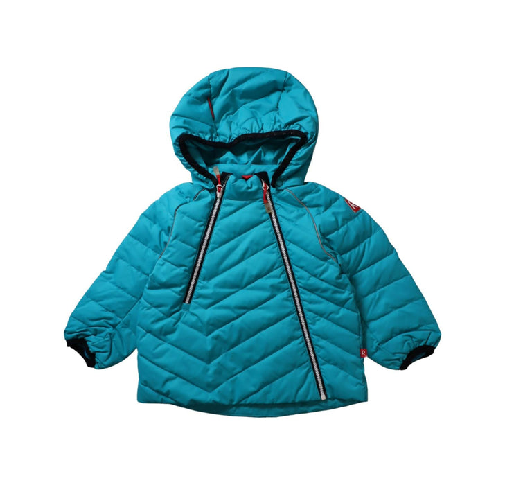 A Teal Ski Jackets from Reima in size 12-18M for neutral. (Front View)