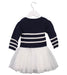 A Black Sweater Dresses from Petit Bateau in size 6-12M for girl. (Back View)