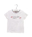 A White Short Sleeve T Shirts from Ferrari in size 18-24M for girl. (Front View)