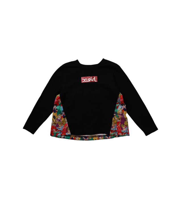 A Black Long Sleeve Tops from X-Girl Stages in size 2T for girl. (Front View)