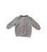 A Grey Long Sleeve Tops from Momonittu in size 3-6M for boy. (Back View)