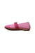 A Pink Flats from Sanrio in size 4T for girl. (Back View)