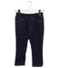 A Blue Jeans from Petit Main in size 12-18M for girl. (Front View)