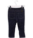 A Blue Jeans from Petit Main in size 12-18M for girl. (Back View)