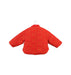 A Red Cardigans from mini kardi in size 2T for girl. (Back View)