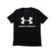 A Black Active Tops from Under Armour in size 8Y for boy. (Front View)