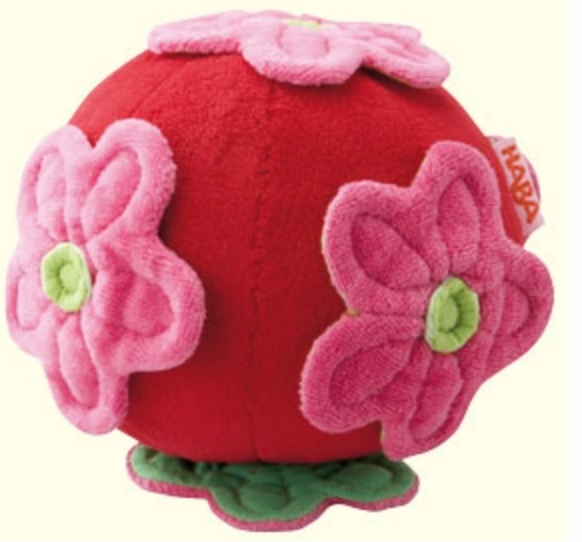 A Red Soft Toys from Haba in size 6-12M for girl. (Front View)