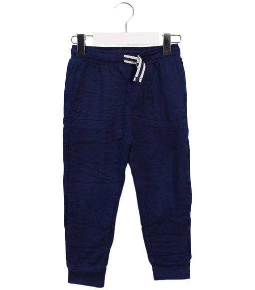 A Blue Sweatpants from Boden in size 3T for boy. (Front View)