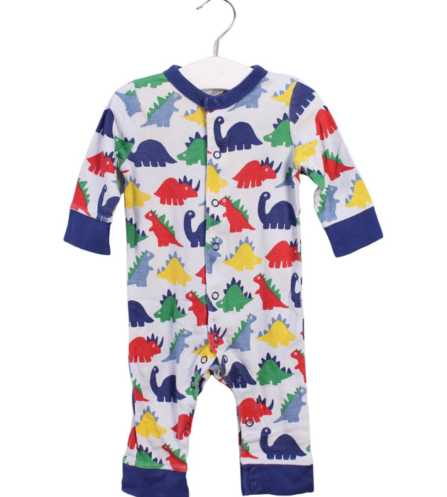 A Blue Long Sleeve Jumpsuits from Boden in size 3-6M for boy. (Front View)