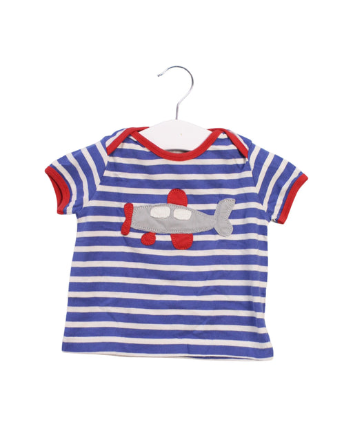 A Blue Short Sleeve Tops from Boden in size 6-12M for boy. (Front View)