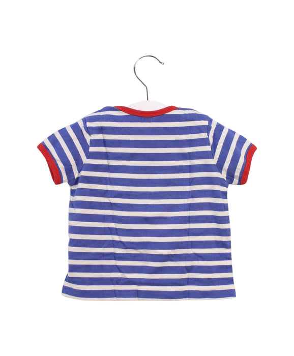 A Blue Short Sleeve Tops from Boden in size 6-12M for boy. (Back View)