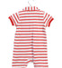 A Red Short Sleeve Rompers from Boden in size 6-12M for neutral. (Back View)