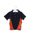 A Blue Short Sleeve Polos from Nautica in size 12-18M for boy. (Front View)