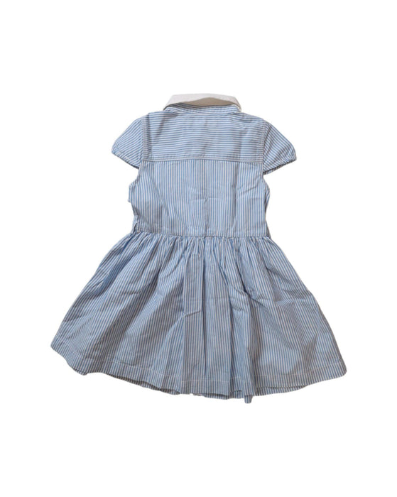 A Blue Short Sleeve Dresses from Tommy Hilfiger in size 2T for girl. (Back View)