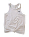 A White Sleeveless Tops from Abercrombie & Fitch in size 5T for girl. (Front View)