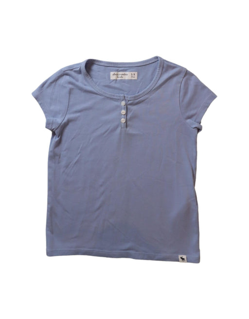 A Blue Short Sleeve T Shirts from Abercrombie & Fitch in size 5T for girl. (Front View)