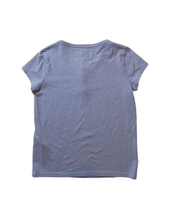 A Blue Short Sleeve T Shirts from Abercrombie & Fitch in size 5T for girl. (Back View)