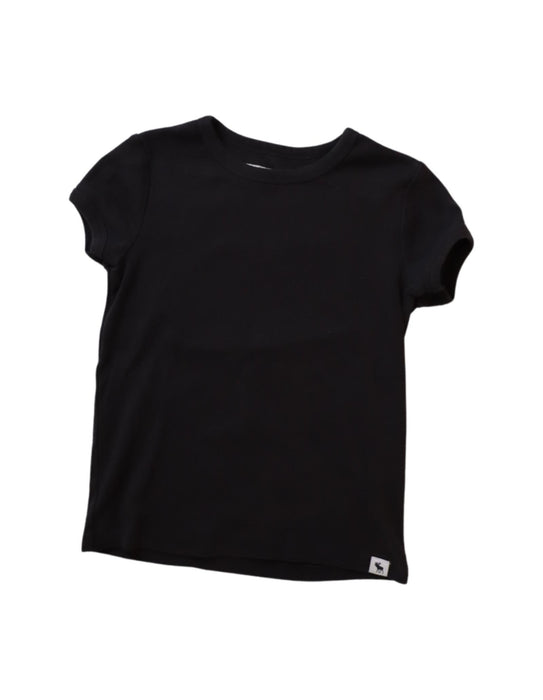 A Brown Short Sleeve T Shirts from Abercrombie & Fitch in size 5T for girl. (Front View)