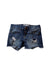 A Navy Shorts from Abercrombie & Fitch in size 5T for girl. (Front View)