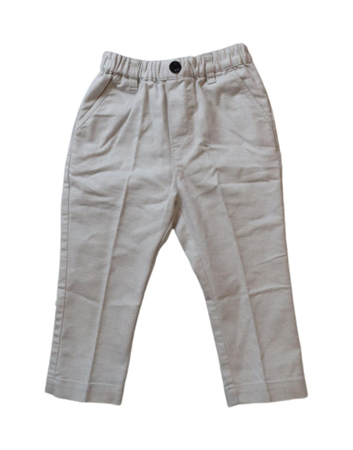 A Grey Casual Pants from Kingkow in size 12-18M for boy. (Front View)