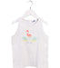 A White Sleeveless Tops from Janie & Jack in size 5T for boy. (Front View)