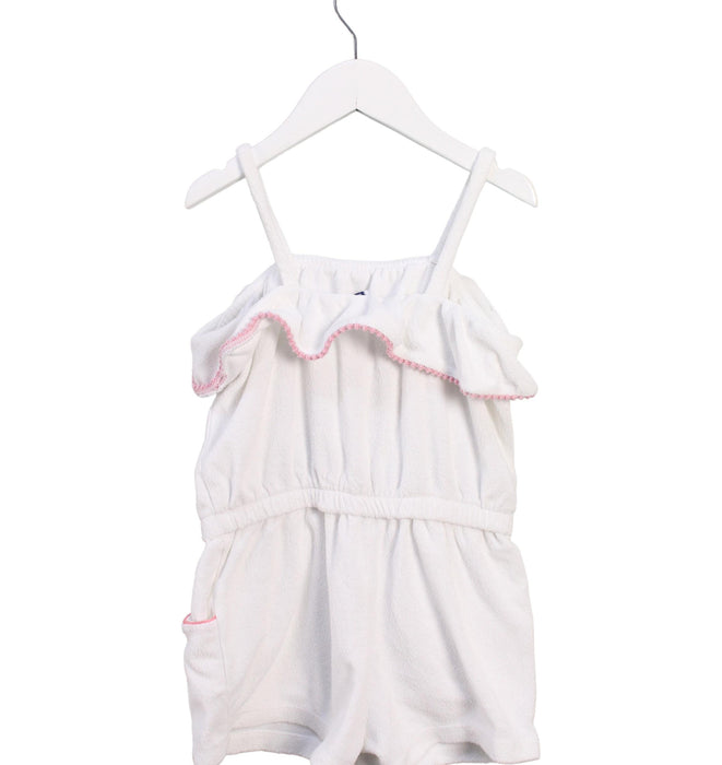 A White Sleeveless Tops from Janie & Jack in size 4T for girl. (Back View)