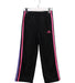 A Black Sweatpants from Adidas in size 5T for girl. (Front View)