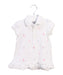 A White Short Sleeve Tops from Ralph Lauren in size 6-12M for girl. (Front View)