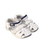 A White Sandals from Chicco in size 12-18M for boy. (Front View)