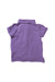 A Purple Short Sleeve Polos from Polo Ralph Lauren in size 3T for girl. (Back View)
