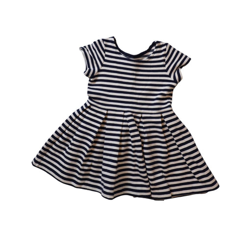 A Navy Short Sleeve Dresses from Polo Ralph Lauren in size 3T for girl. (Front View)