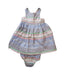 A Blue Dress Sets from Ralph Lauren in size 3-6M for girl. (Front View)