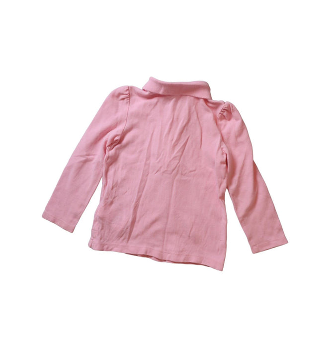 A Pink Long Sleeve Polos from Ralph Lauren in size 18-24M for girl. (Back View)