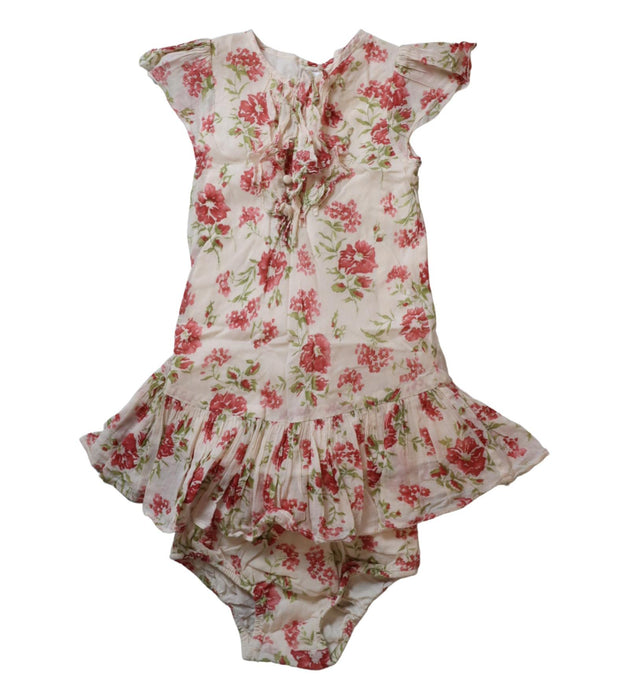 A Ivory Dress Sets from Ralph Lauren in size 18-24M for girl. (Front View)